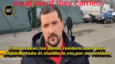 Mariupol residents on how Azov took hostages in civilian areas