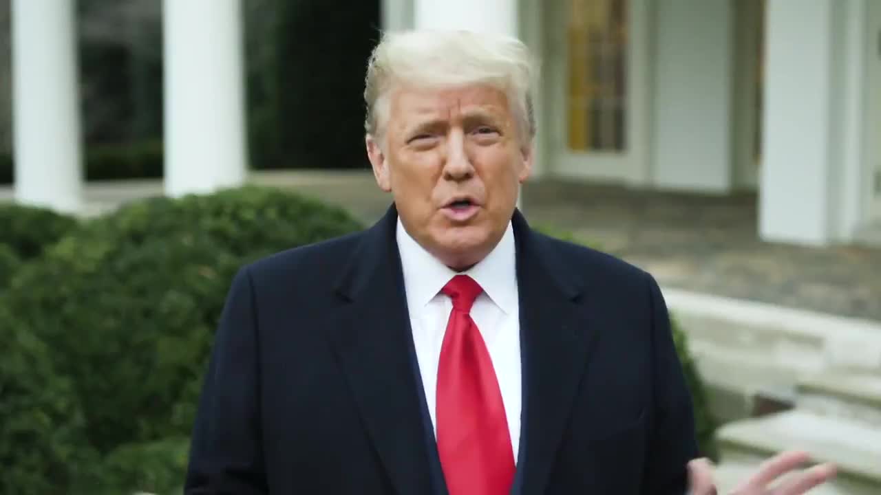 President Trump call protesters to calm down and leave the Capitol