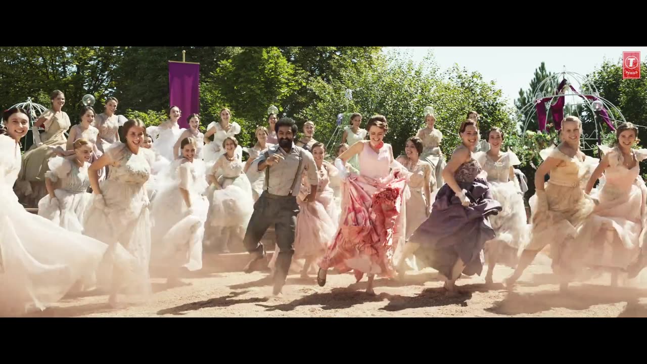 Naacho Naacho (Full Video) RRR - NTR, Ram Charan | M M Kreem | SS Rajamouli | Vishal Mishra & Rahul