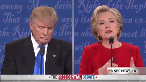 The First Presidential Debate Hillary Clinton And Donald Trump