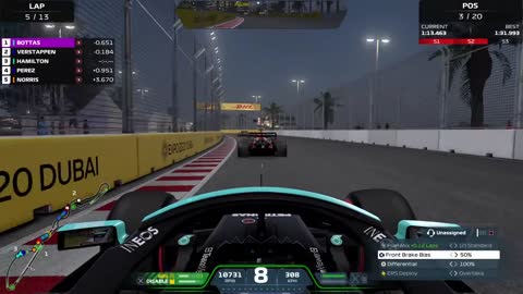 F1 2021 - Championship Round 22 Jedah Mercedes F1 W12 Hamilton