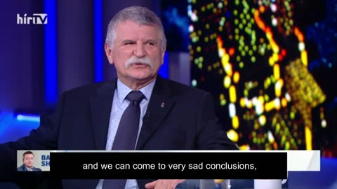 Laszlo Kover, speaker of the Hungarian parliament, about Bloomberg's article: bad for even a joke.