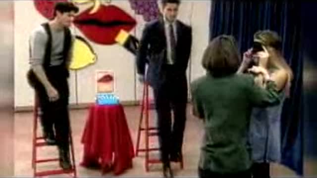 Kissing test (comedy)