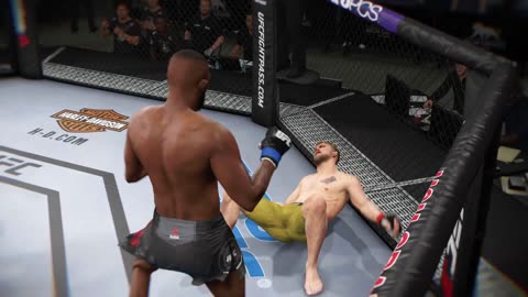 PS4 bot Alexander Gustafsson vs user Jon Jones