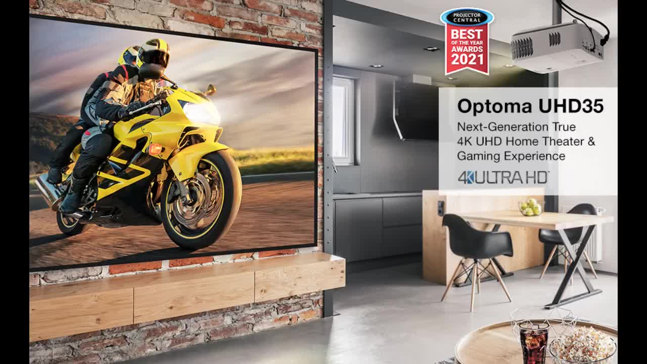 Review: Optoma True 4K UHD Gaming Projector 240Hz