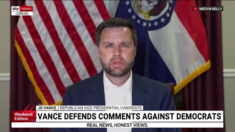 JD Vance defends comments against the Democrats