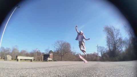 Guy Hurts Himself in Crotch With Edge of Skateboard While Attempting to Perform Trick