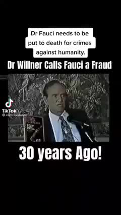 Dr Fauci should go to jail