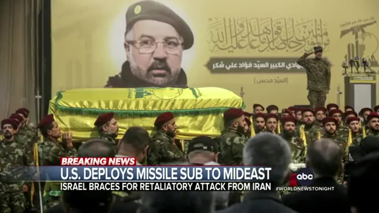 U.S. deploys missile submarine, second aircraft carrier to Middle East