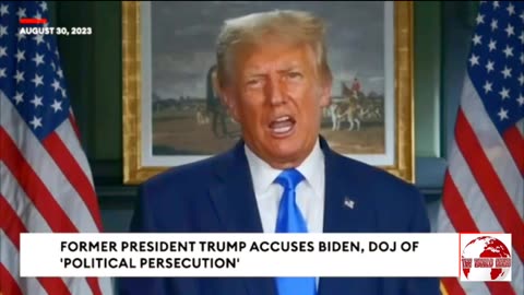BREAKING NEWS: Trump Rails Against Biden, DOJ Following Arrest In Georgia