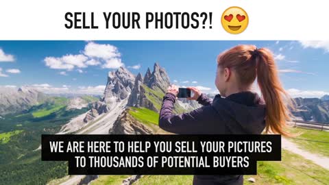 Start Selling Your Photos Today