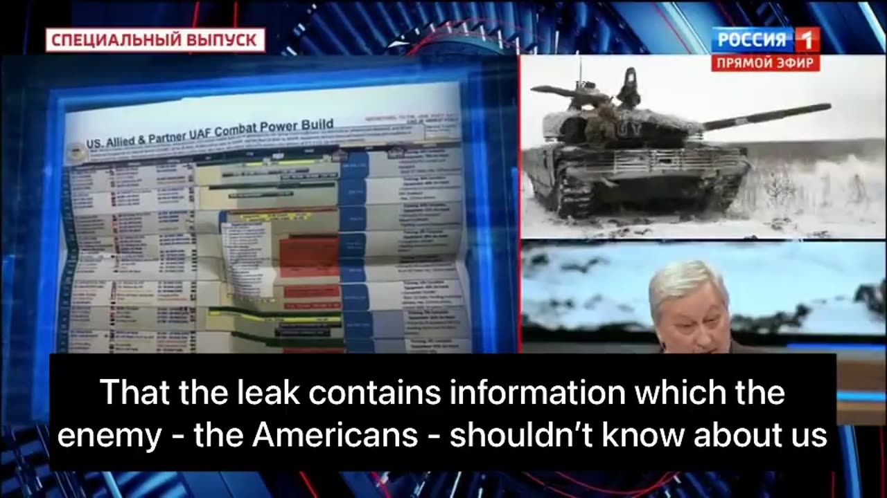 Russian diplomate on leaked intelligence reports