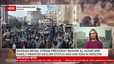Syria’s Assad and family arrive in Moscow, says Russian media report