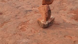 Bell Rock Sedona, Arizona on Feb 17th, 2023 Hiking in 27 degree weather.