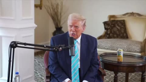Theo Von and Trump Discuss The Border
