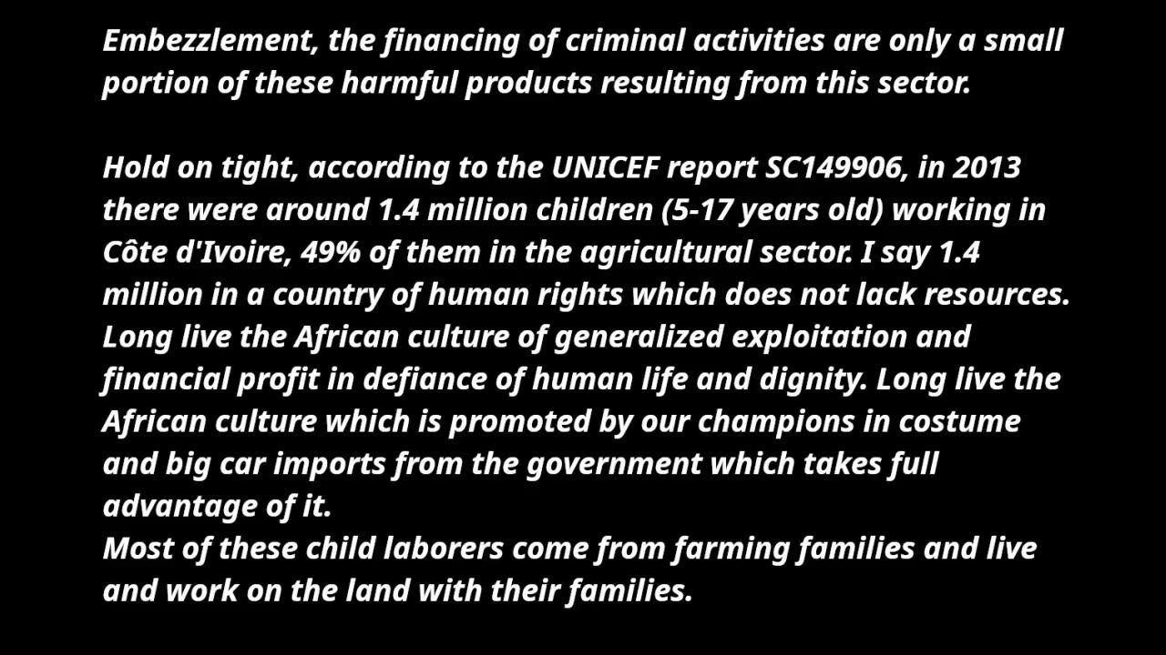 The hidden face of chocolate