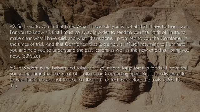 The Second Coming of Christ... Jesus Christ elucidates ❤️ The Third Testament Chapter 1