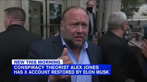 Elon musk restore Alex Jones account