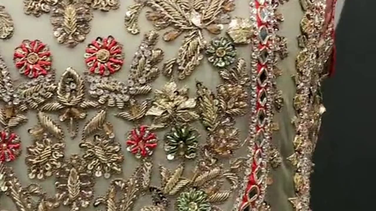Handmade bridal suit and shifa bridal