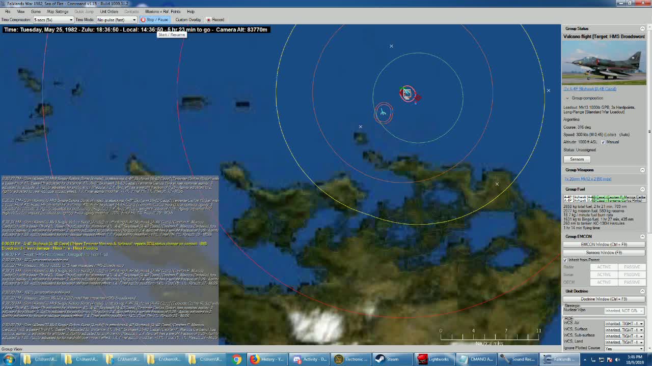 C:MANO Sea of Fire walkthrough