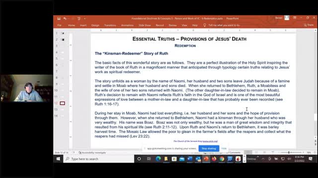 The Spiritual Benefits of Jesus’ Death – Redemption – Part 2