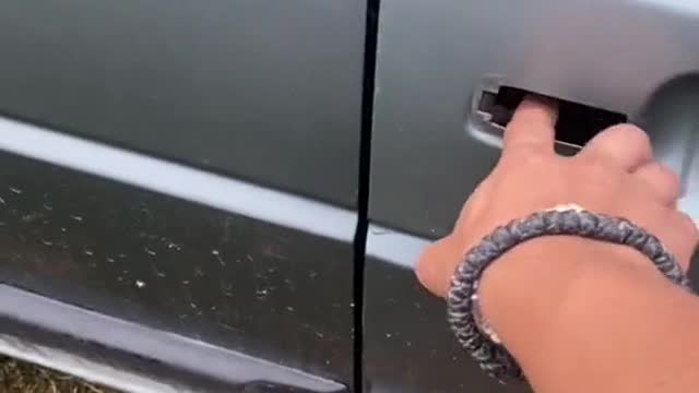 Automobile door handle repair