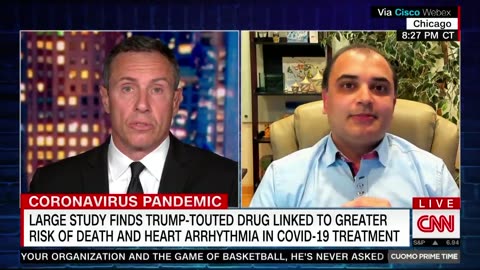 CNN Chris Cuomo Celebrates Dr. Sapan Desai, the Fraud Doctor