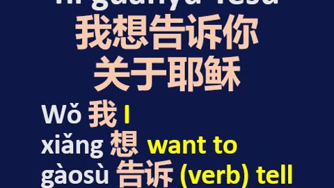 NOTES - Sharing the Gospel ENG Chinese Pinyin - Part 1B