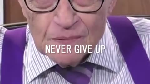 Never give up!