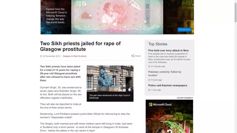 2 Sikh Priests rape UK prostitute