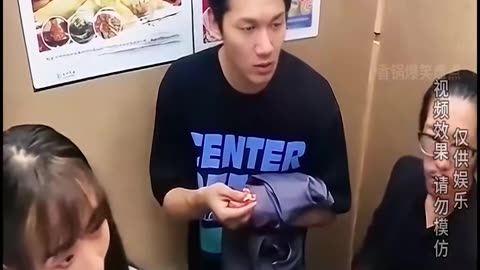 Funny moment in elevator