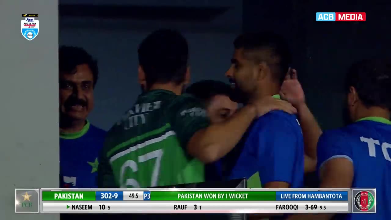 WINNING MOMENTS, Match 2 - Super Cola Cup - AFG VS PAK - ACB