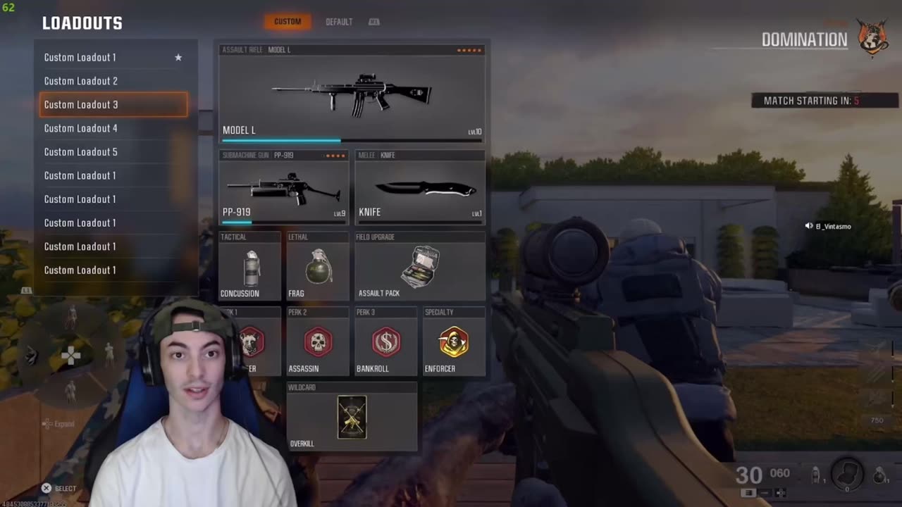 ACOG Model L On Skyline: Call Of Duty Black Ops 6