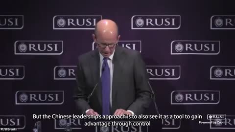 Jeremy Fleming "explains" how Chinese leadership uses technology to gain advantage