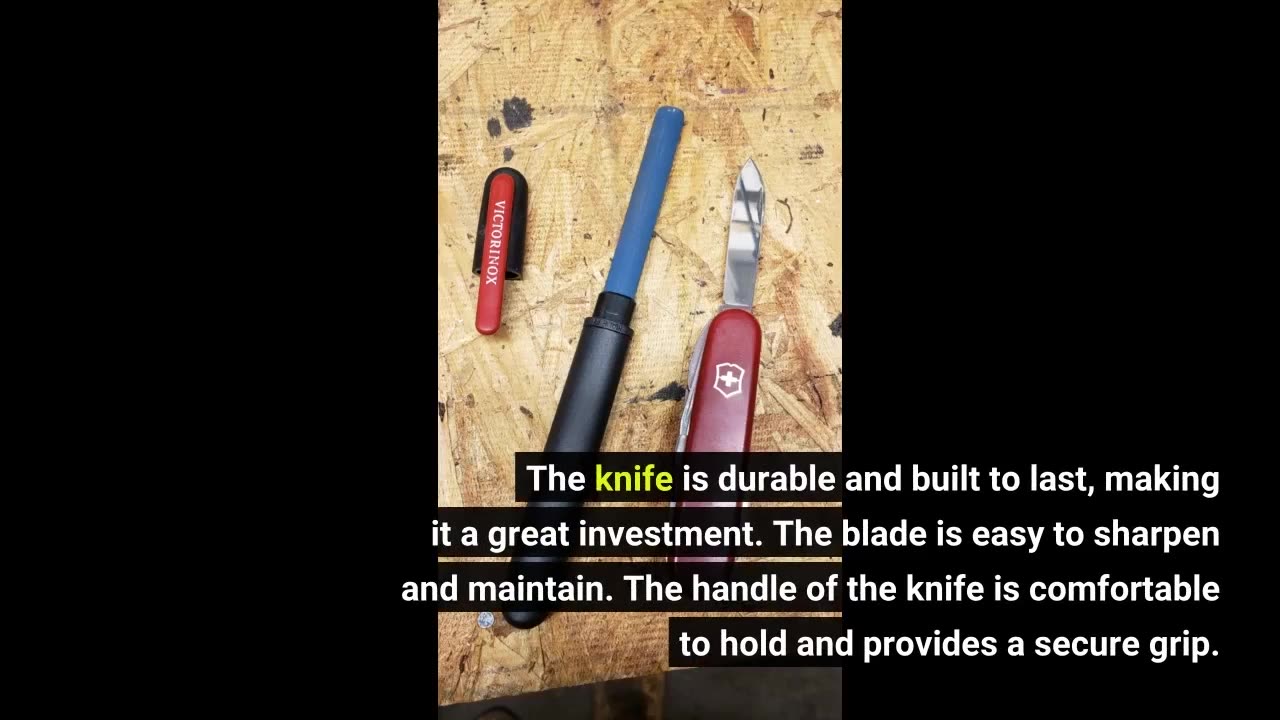 Customer Feedback: Victorinox VN43323 Fixed Blade, Knife,Hunting,Camping,Outdoor, Black