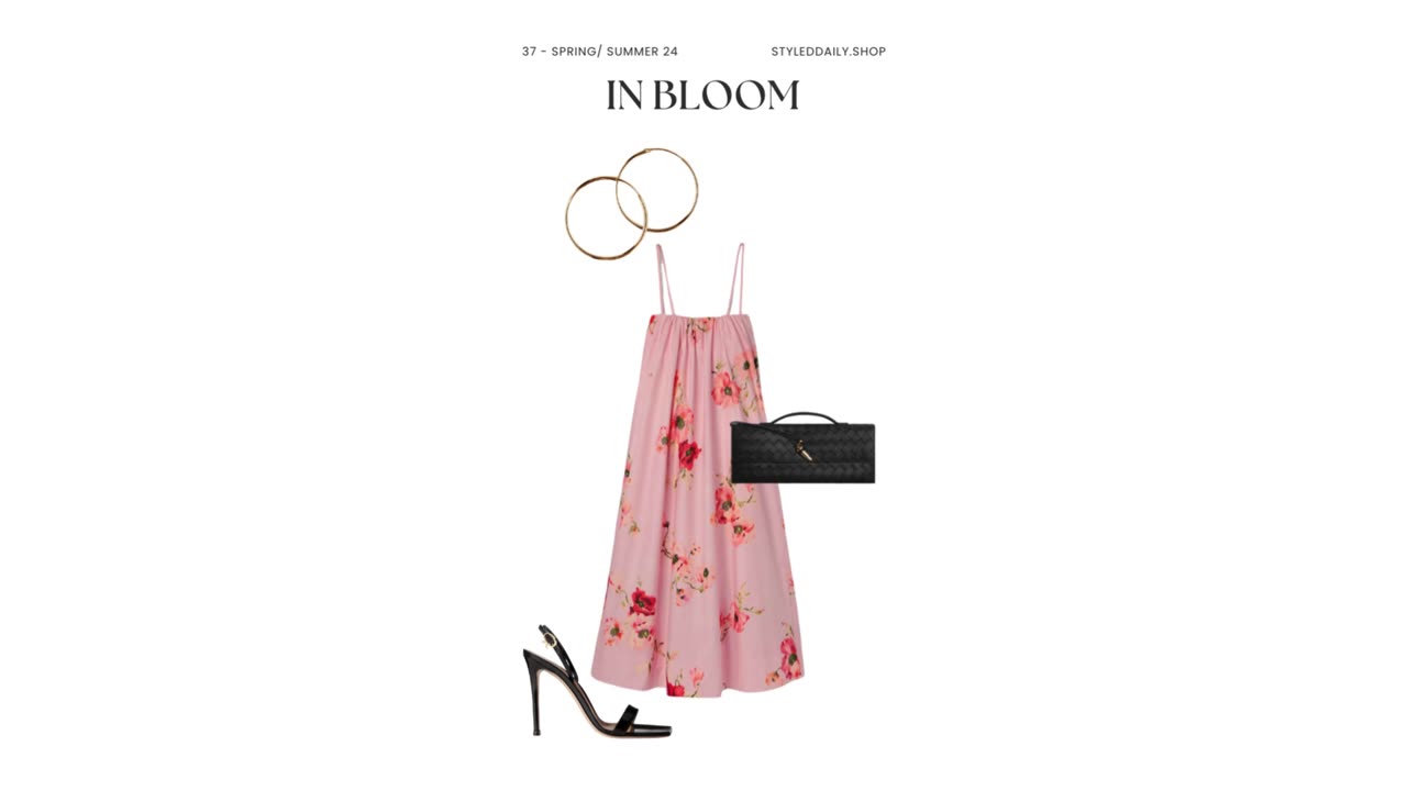 Styling a Smart-Casual Evening Look | Styled Daily #ootd #floral #bloom