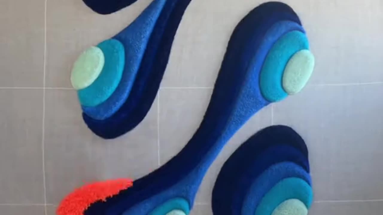 Beautiful Handmade Rug || ASMR || Rug asmr