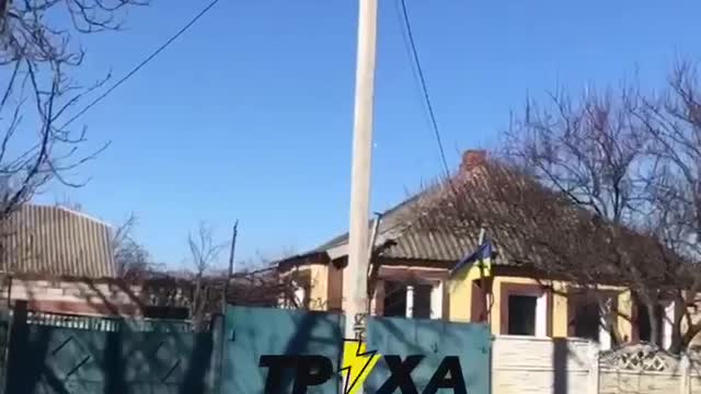 Rockets fly towards Kharkiv