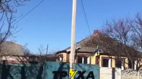 Rockets fly towards Kharkiv