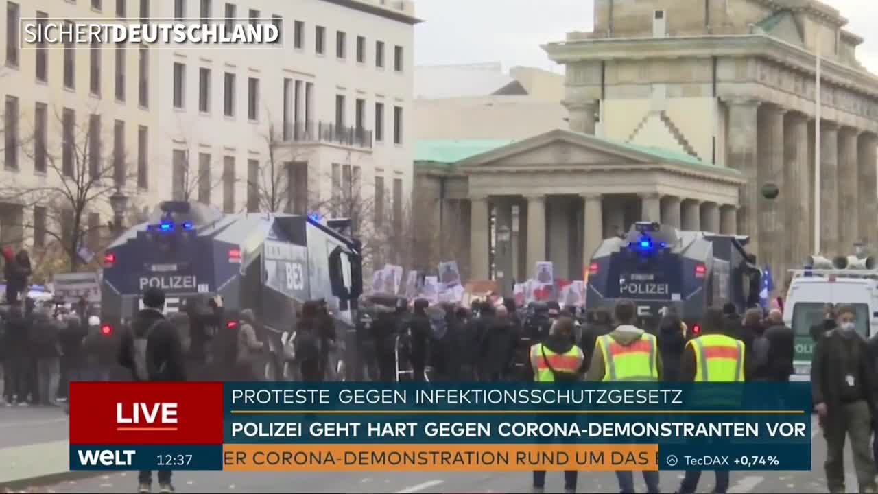 Corona Demos VS Klima Terroristen