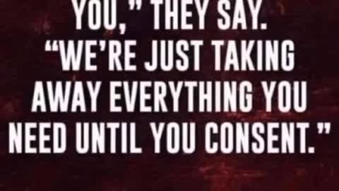 YOU HAVE THE RIGHT TO SAY "NO"