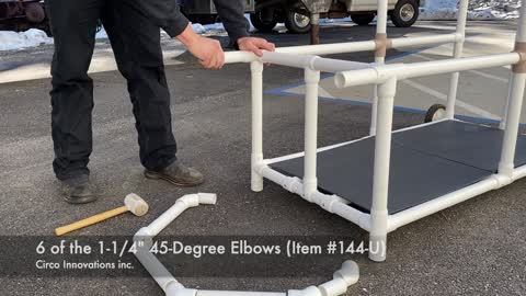 PVC Fishing Cart (Off Road Version)