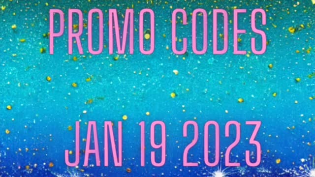 Amazon Promo Codes 1.19.2023