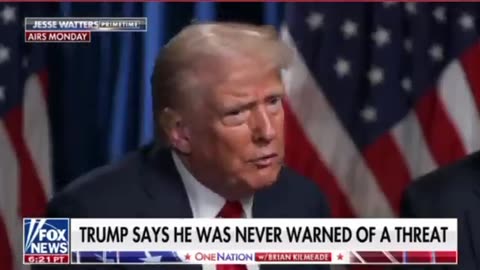 Sneak Peak: Trump Interviewed by Jesse Watters [Trump recounts details about the attempted assassination]