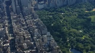View of nyc from above