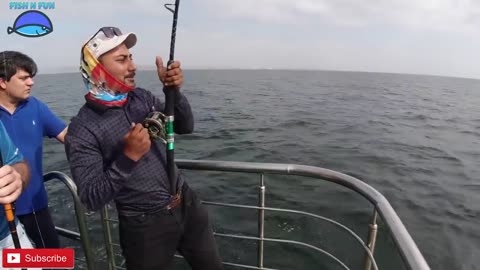 Luxury Fishing Trip Karachi fishing Trolling for mackerel