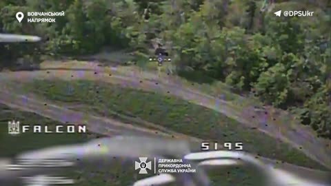 Ukrainian border guards destroyed the occupiers' infantry fighting vehicle on the