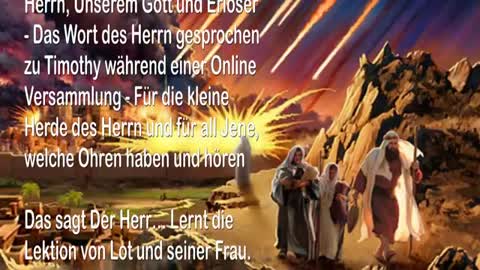 Entkommt in das Haus des Vaters... Schaut nicht zurück 🎺 Die Trompete Gottes (1)