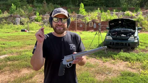 500 Magnum Vs Running Car