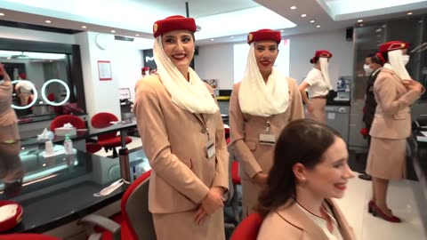 Behind the Scenes - How Emirates Train Their New Cabin Crew?